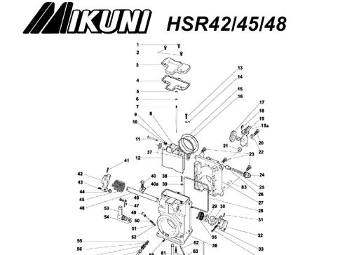 Vergaser Mikuni HSR